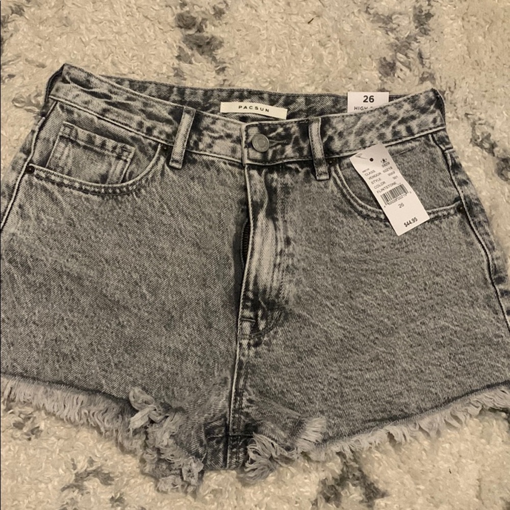 Pacsun High Rise Festivial Jean Shorts